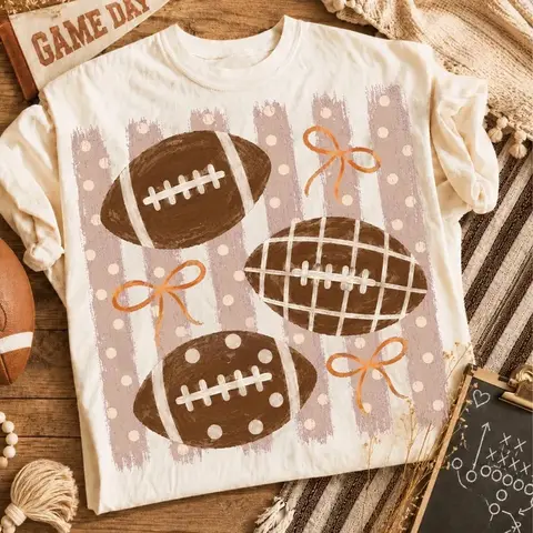 Comfort Colors Game Day Shirt, Fall Football Shirt, Football Season Graphic Tee, Cute Sports Mom, Autumn Football