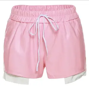 Leather shorts Menswear Pocket