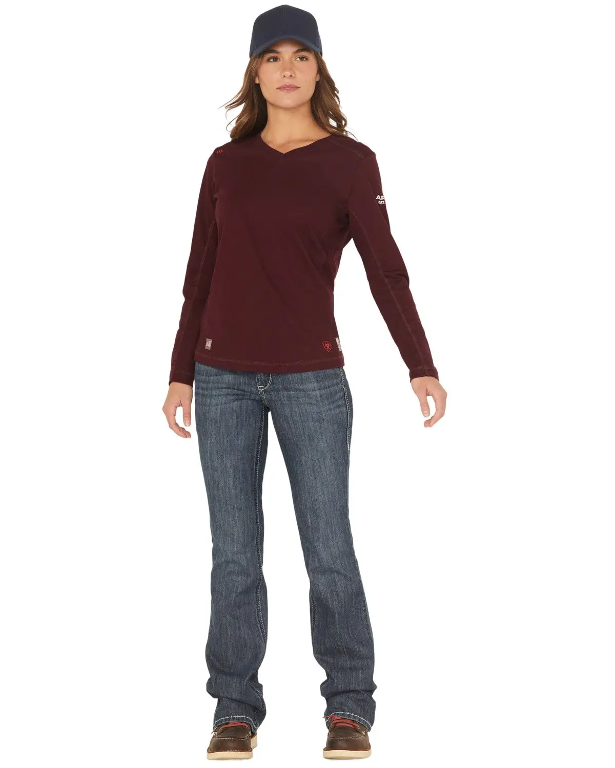 Ariat Women's Women'S Fr Mid Rise Durastretch Duralight Ella Bootcut Jeans - 10026006