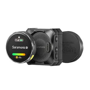 Saramonic Blink Me 2-Person Smart Wireless Mic System w/ Touchscreen, Customizable Transmitters & Recording (Open Box)
