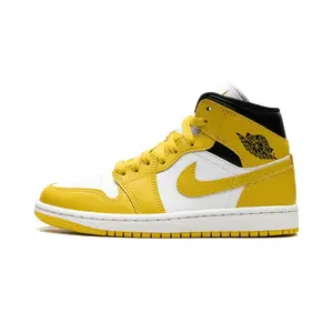 Air Jordan 1 Mid WMNS "VIVID SULFUR" BQ6472 170
