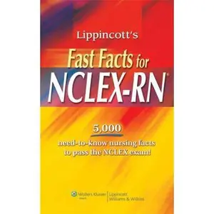 USED-Lippincott's Fast Facts for NCLEX-RN by Lippincott (Paperback)