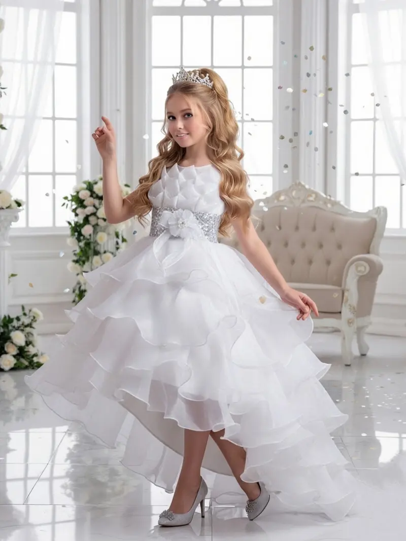 ruffle bottom wedding dress - TikTok Shop