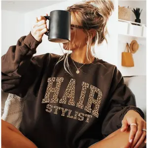 Hair Stylist Sweatshirt, Cozy Hairdresser Crewneck for Salon Professionals, Cute Hairstylist Sweater Gift for Beauty Lovers