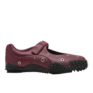 PUMA Womens Mostro Fey Studs Slip On Sneakers Shoes Casual - Red