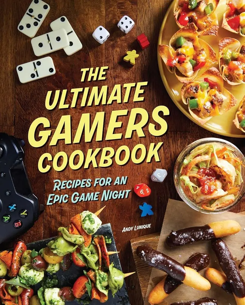The Ultimate Gamers Cookbook: Epic Game Night Home Cooking Recipes With Recipe Inspo, Including Pancakes, Ideal Gift For Adult Gamers