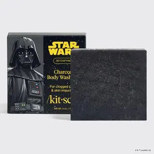 Star Wars™ & Kitsch Charcoal Detoxifying Solid Body Wash - Darth Detox
