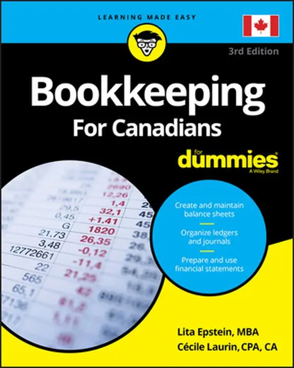 USED Book - Bookkeeping for Canadians for Dummies by Epstein, Lita (Paperback) - english