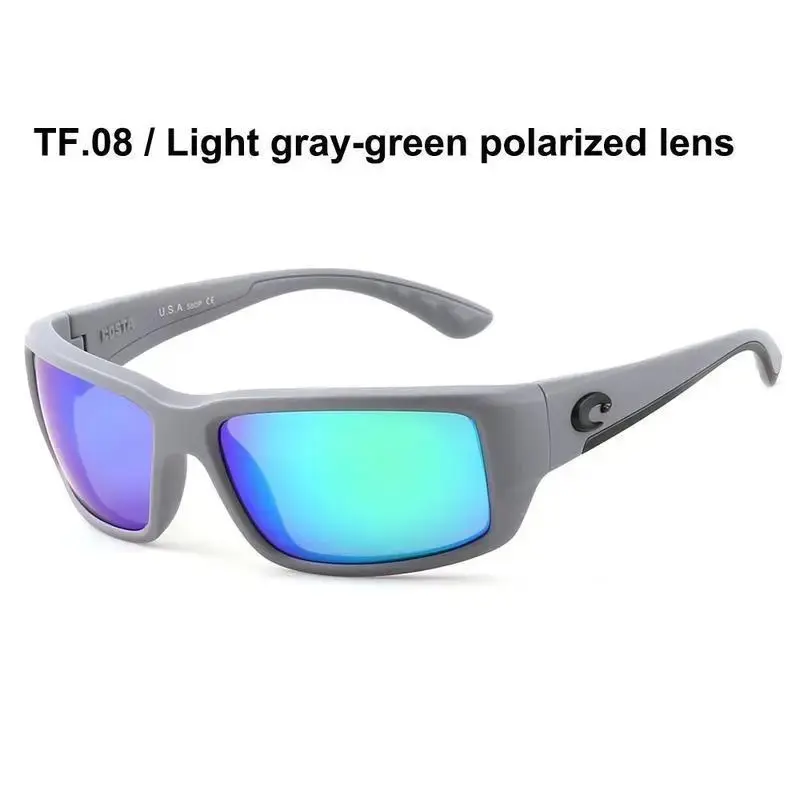Costa Del Mar Fantail 580P Polarized Sunglasses, Matte Black Frame, UV400 Sports Eyewear for Fishing, Boating, Driving, Hiking, Running & Outdoor Activities