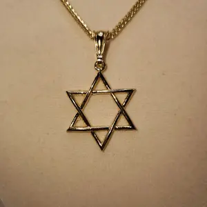 159 - Estrella de David 14k Goldplated