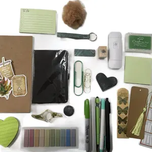The Soft Girl Reader Set in green