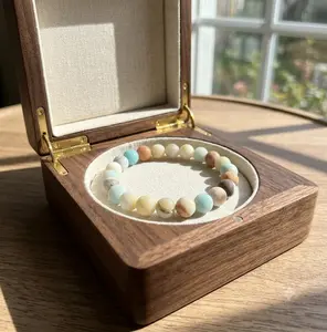 Genuine Matte Amazonite 8mm Beaded Bracelet Calming Spiritual Gemstone Jewelry