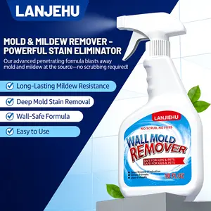 Powerful All-Purpose Mold Remover - suitable for clothes, household surfaces, washing machine door gaskets, bathroom tile grout, kitchen sinks and more. featuring a300mL liquid formula.Cleaning Cleaner Treatment Agent