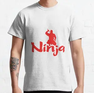 Ninja Sold By Lexyzworld. Men Women Shirt, Unisex T-shirt, Funny T-shirt, Graphic Tees, TikTok Meme T-shirt, Trending T-shirt, Gift for Him, Gift for Boyfriend