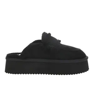 Corkys Womens Veg Out Slip On Casual Slippers Casual - Black