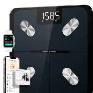Smart Scale for Body Weight with Digital Display, Built-in App, and Food Diary Features Healthcare