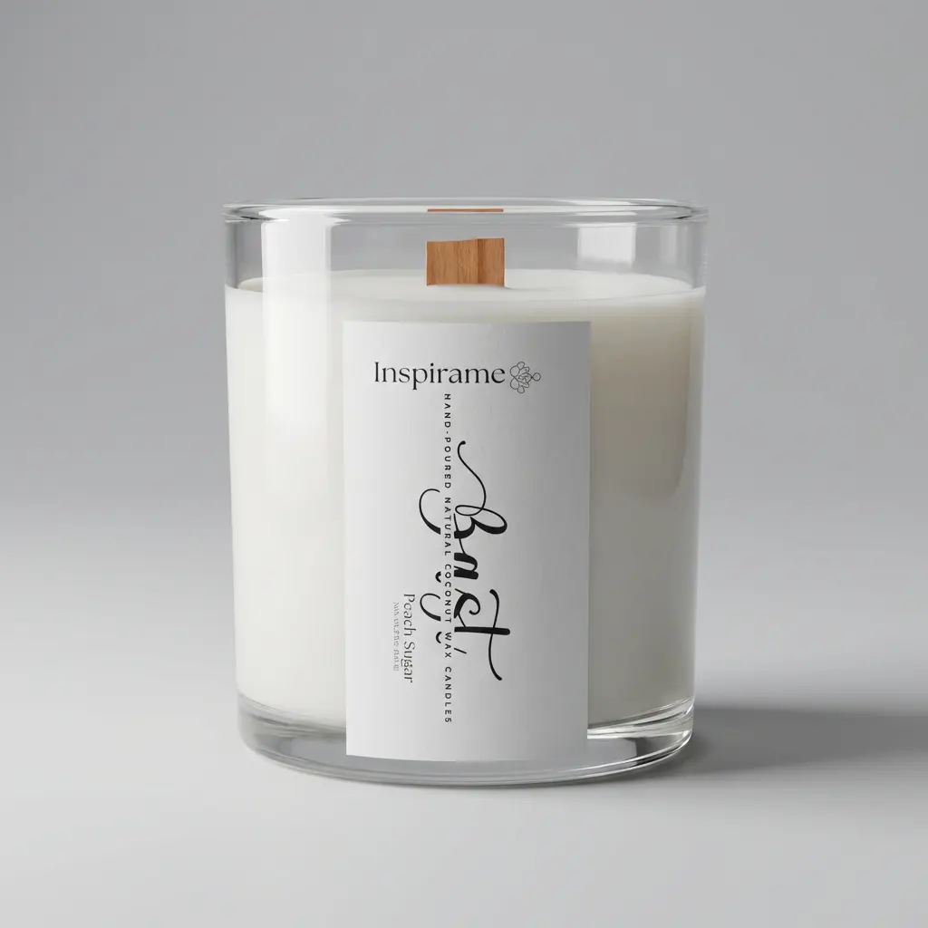 Inspirame Coconut Wax Candle Inspirame Coconut Wax Candle