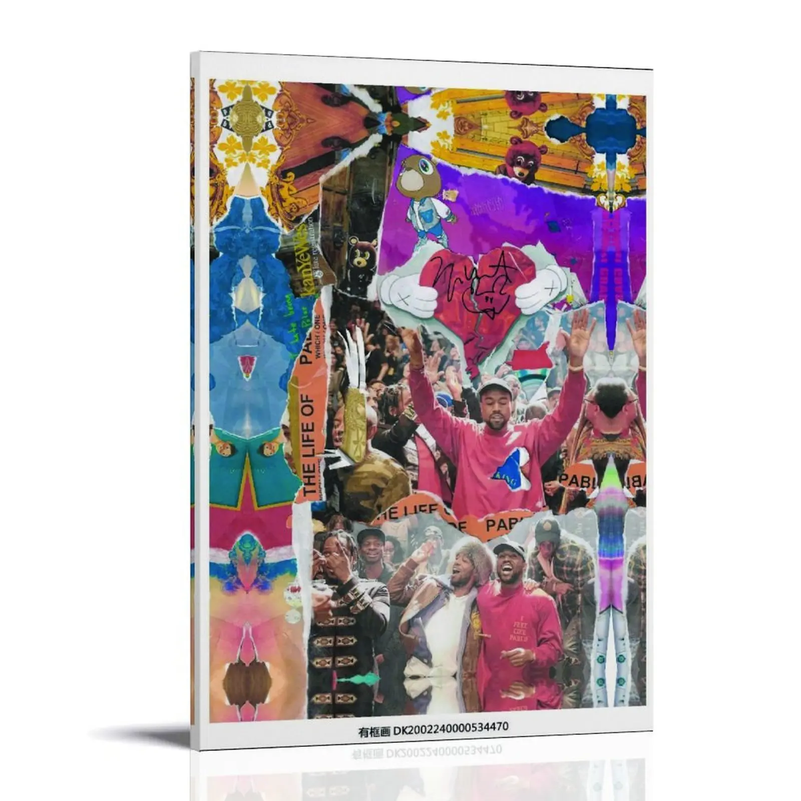 Pablo's-life Poster Posters Music Album Cover Posters Canvas Wall Art High-Resolution Vintage Band & Artist Prints for Room