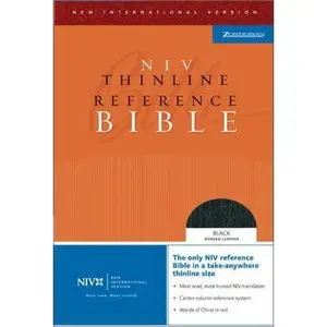 USED-NIV Thinline Reference Bible (New International Version) by Zondervan (Unknown)