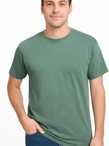 Men’s T-Shirts Ringspun Cotton Crew Neck Tee Shirts