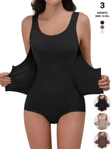 Bodysuits for Women Waist Trainer Shapewear Underwear Firm Body Shaper Tops Butt Tummy Control Faja Colombiana Open Bust Corset