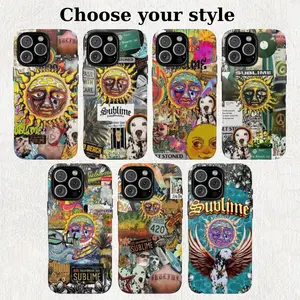Sublime Tough Phone Case -  Aesthetic Sublime Punk Rock Band Lou Dog Phone Cover For iPhone 17/16/15/14/13/12/11/X Plus Pro Max Mini, Fans Gift