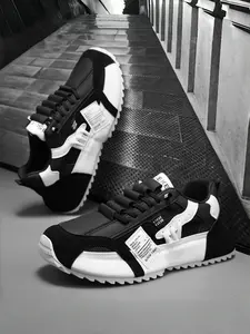 Men's Breathable Lift Sneakers | Elevated Dad Shoes | Versatile Athleisure Footwear | Mesh Casual Sneakers