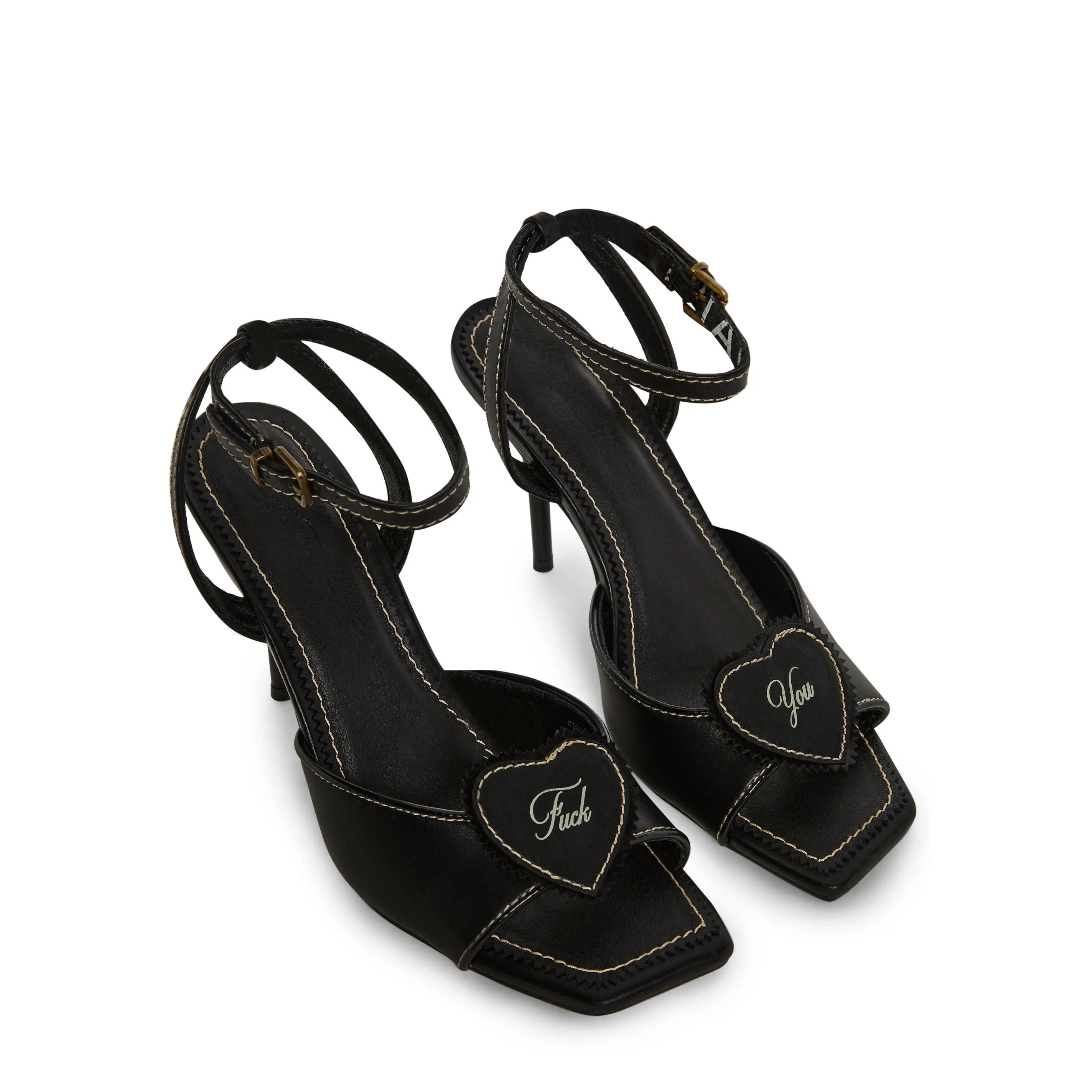 HD Vibe Strap Sandals - Black