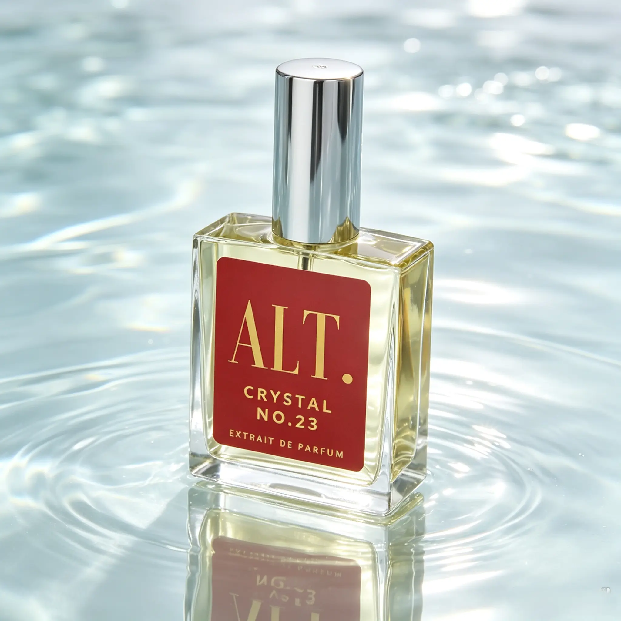 ALT. FRAGRANCES Crystal No. 23 – Baccarat Rouge 540 Type, Unisex Extrait de Parfum, 60ml – Long-Lasting Amberwood, Jasmine & Cedar for Men and Women