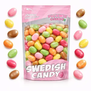 Pickmix Candy Sweden Kastanjer - Kracher - Sour Fizzy Chewy Candy Pieces 1 lb (16 oz), Soft Fruit & Cola Flavor Mix, Bulk Candy