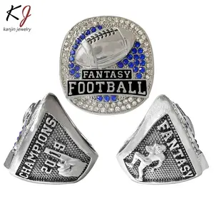 2019 FFL Fantasy Football Championship Ring New Hot Sale Mens Soccer Fan Ring