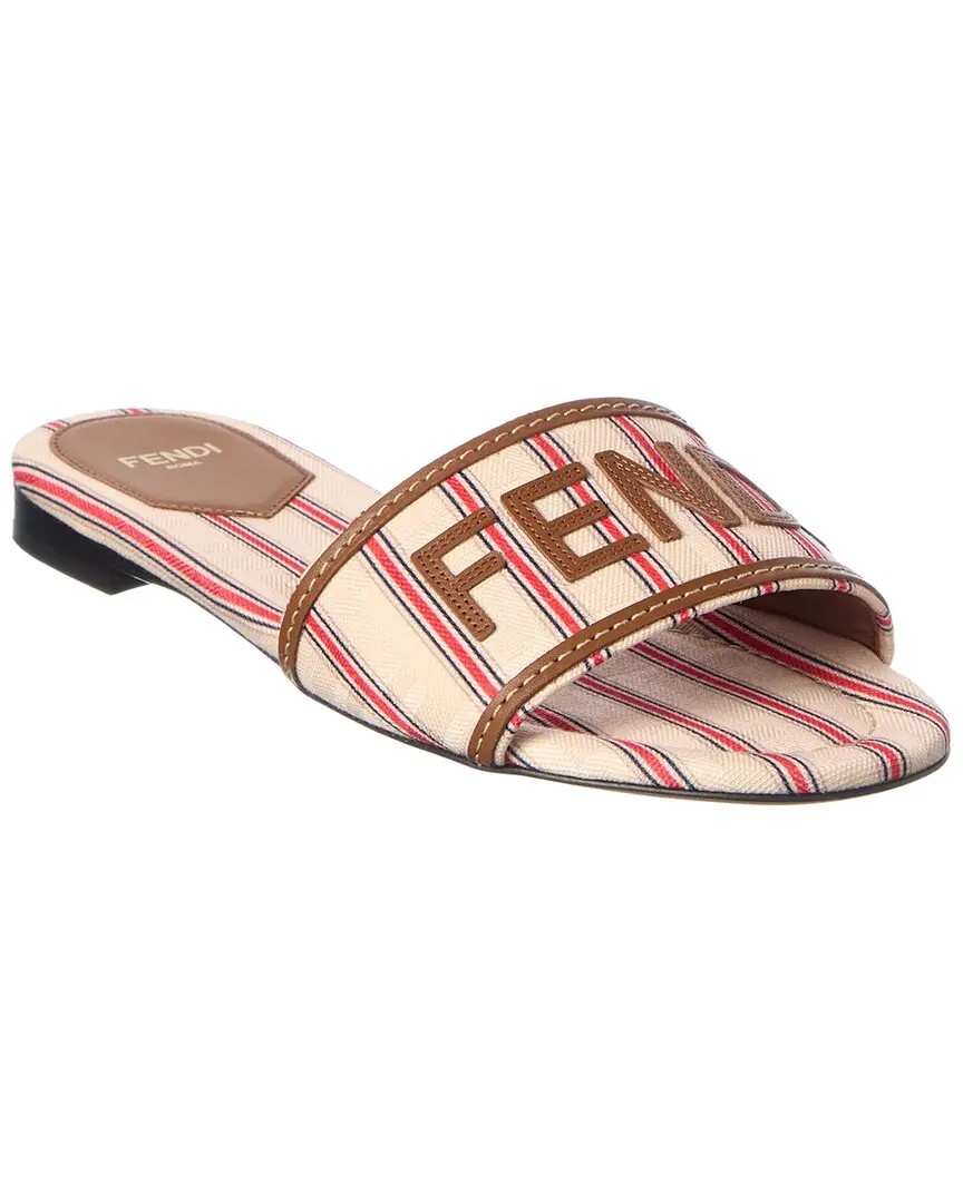 FENDI Sunshine Leather Sandal