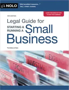Legal Guide for Starting & Running a Small Business -- Editors Of Nolo, Paperback
