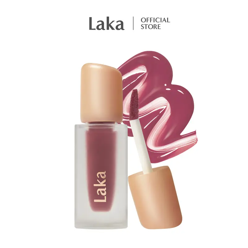 [Laka] Full-size Fruity Glam Tint — Glossy Lip Tint with a Lightweight, Non-Sticky Feel that Leaves a Transfer-Proof Stain