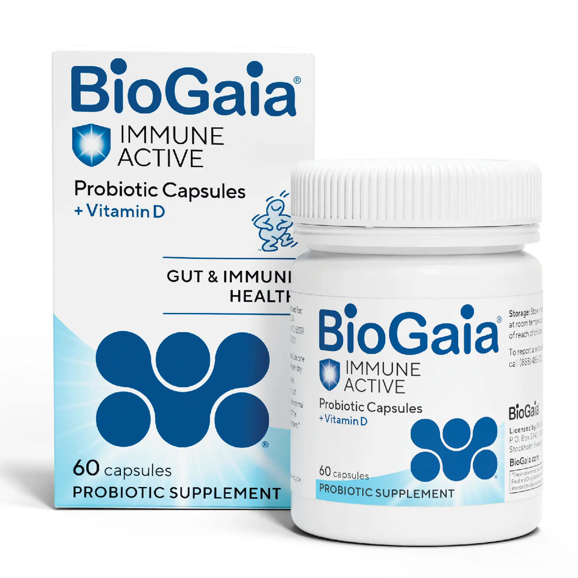 BioGaia Immune Active - Probiotic Capsules