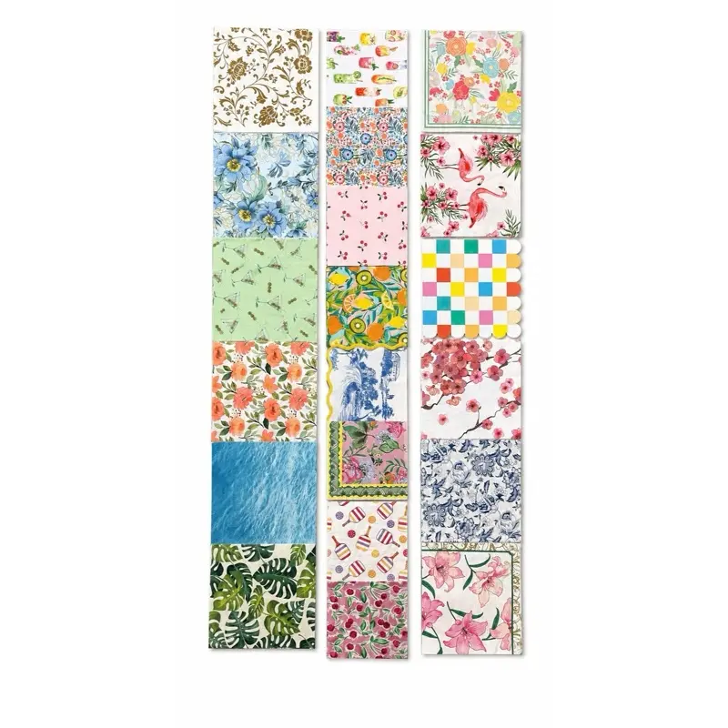 20 Paper Napkins, Assorted Craft Designs, Junk Journaling, Scrapbooking Supplies