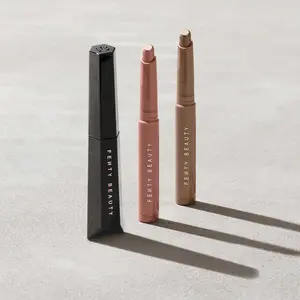 Fenty Beauty Eye Makeup Essentials: Hella Thicc Volumizing Mascara + Shadowstix Longwear Eyeshadow Stick Cosmetics Trio