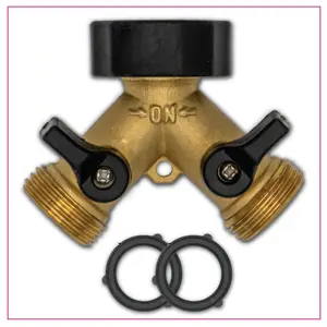 Y Valve with Shut-Off