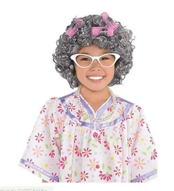 Grandma Set - School - Elderly - Costume Accessory - Smaller Size