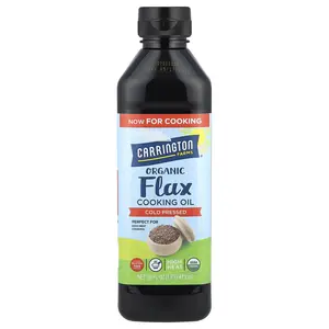 Carrington Farms Organic Flax Cooking Oil, 16 fl oz (473 ml)