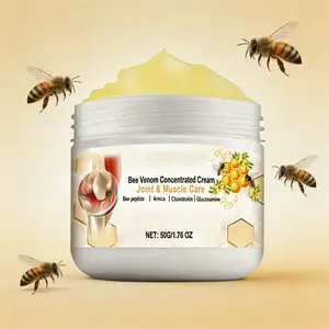 Bee Venom Concentrated Joint & Muscle Cream 50g – with Bee Peptide, Arnica, Chondroitin & Glucosamine – Fast Relief for Arthritis, Joint Pain & Muscle Soreness – Supports Cartilage Health & Mobility – Daily Body Care