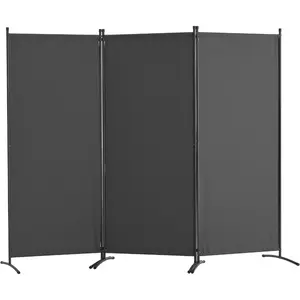 VEVOR Room Divider, 3 Panel Room Dividers and Folding Privacy Screens, Fabric Partition Room Dividers for Office, Bedroom, Dining Room, Study, Freestanding, BlackVEVOR Super Brand Day