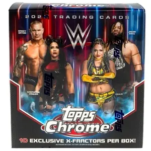 2026 Topps Chrome WWE Mega Box