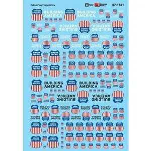 Microscale 60-1531 N, Union Pacific, Fallen flag, Freight Cars