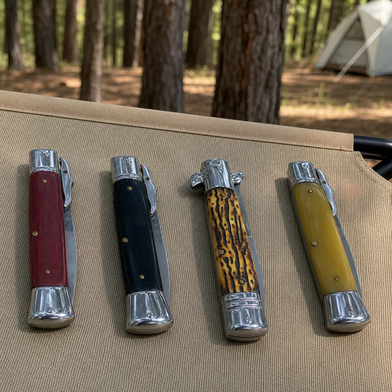 Portable Folding Kitchen Companion with Stainless Steel Blade, Handy Cutting Tool for Fresh Produce, Picnic Lunches, Backyard Barbecues, Camping and Daily Household Use