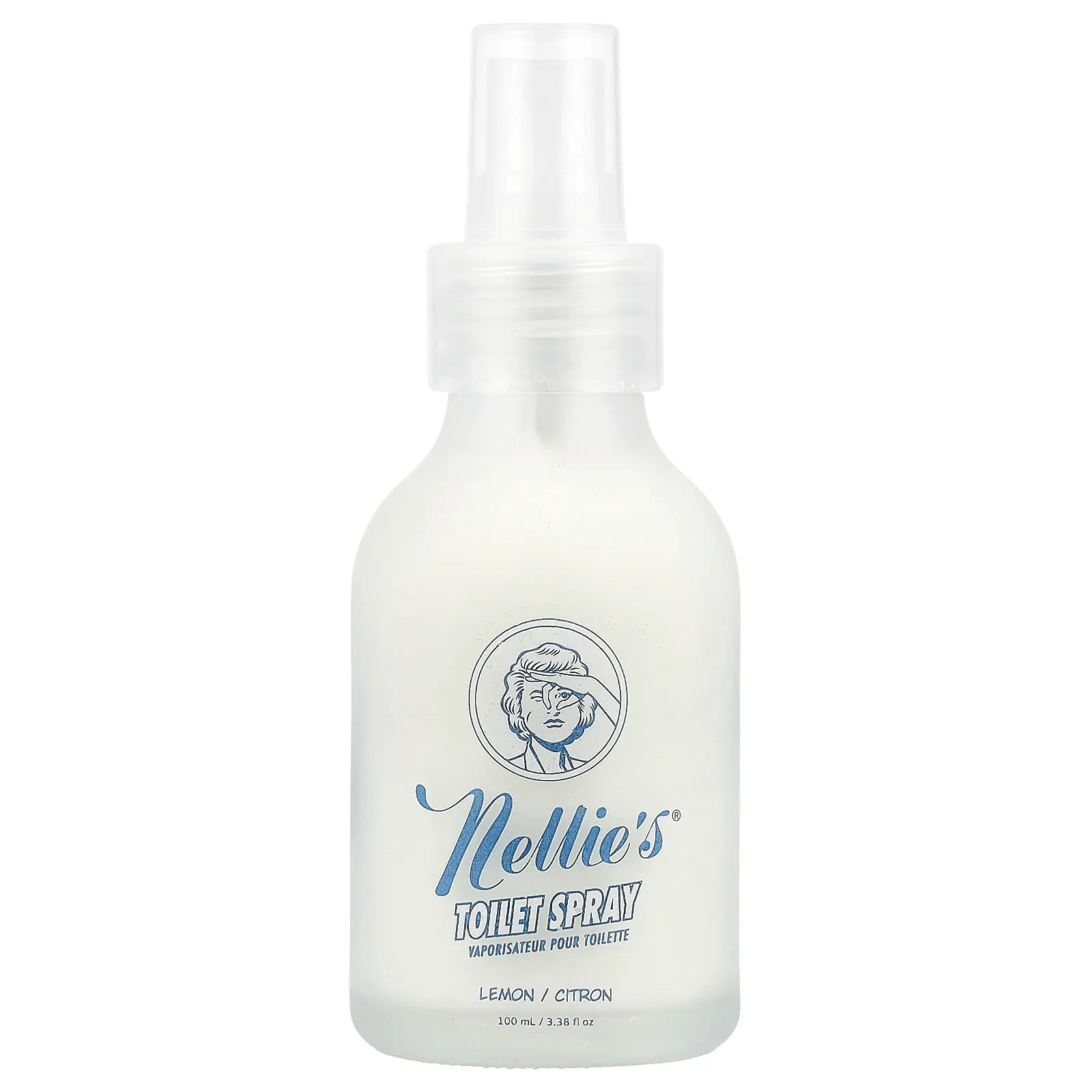 Nellie's Toilet Spray, Lemon, 3.38 fl oz ( 100 ml)
