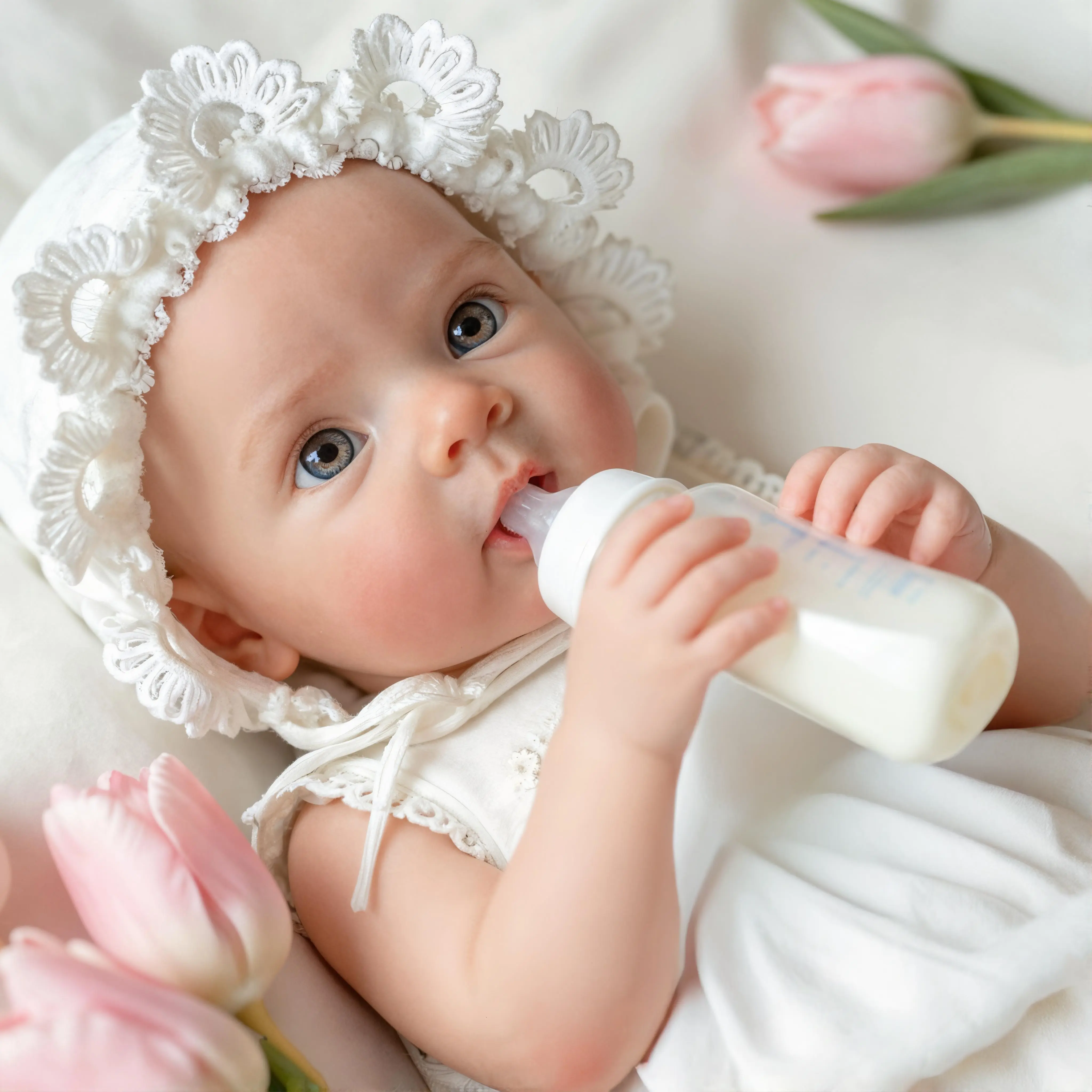 Handmade Craft 13in Realistic Silicone Newborn-Size Girl Reborn Baby Doll - 1 Piece, Open/Non-Open Versions, Painted Details, Easter Gift Option, Local Warehouse Stock
