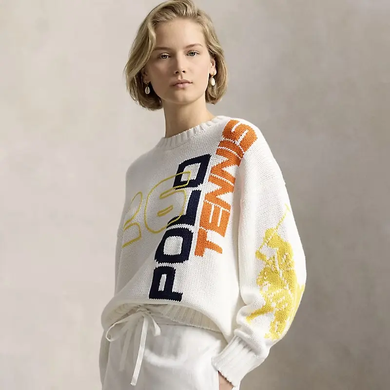 Polo Ralph Lauren - US Open Graphic Logo Cotton Sweater
