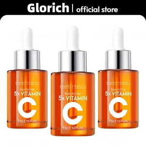 【BUY 1 GET 2 FREE】5x Vitamin C Face Serum Korean Vitamin C Face TonerSerum 5 En 1 Moisturizing & Nourishing Serum 30ml for Comprehensive Skincare