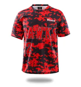 HAWKS CAMO DESIGN BASEBALL Tee SHIRTS